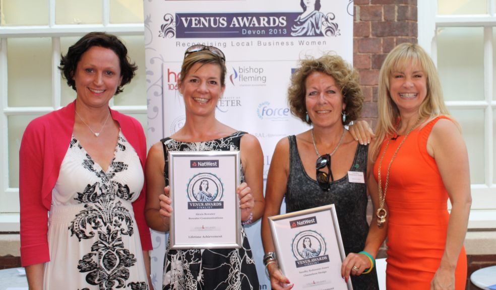 Celia Delaney, Alexis Bowater, Sandhy Robinson-Jones (both up for a Lifetime Achievement Award) and Tara Howard
