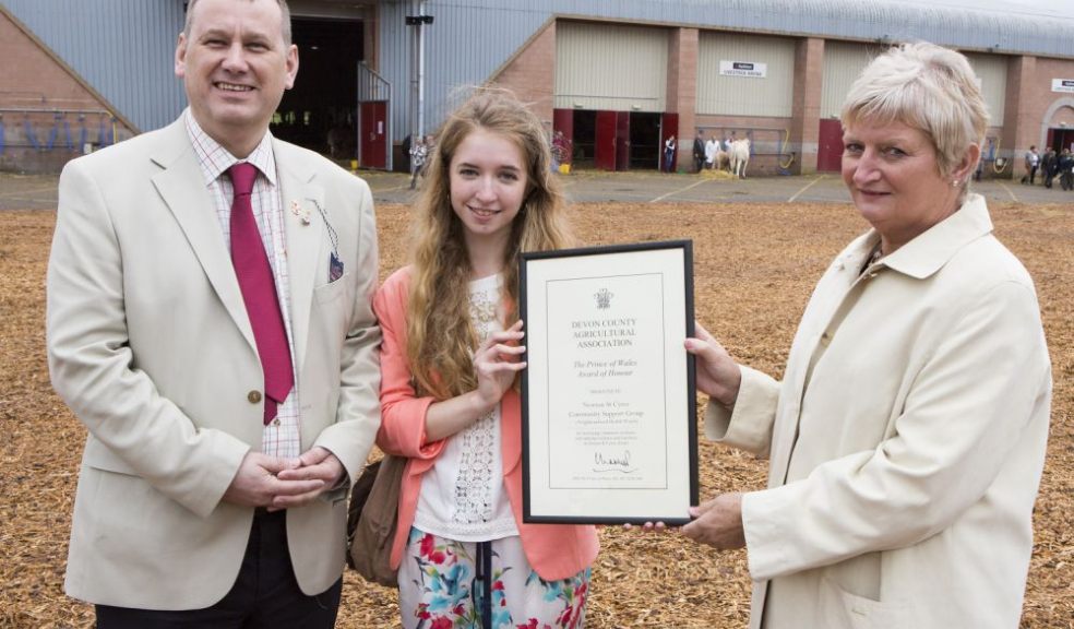 Newton St Cyres Community Support Group, 2014 winners.