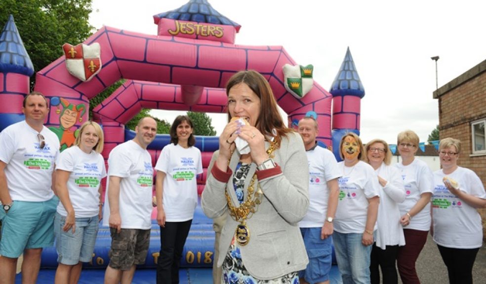 The Tiverton Big Lunch raised funds for the Twyford Spartans Ability Football Club