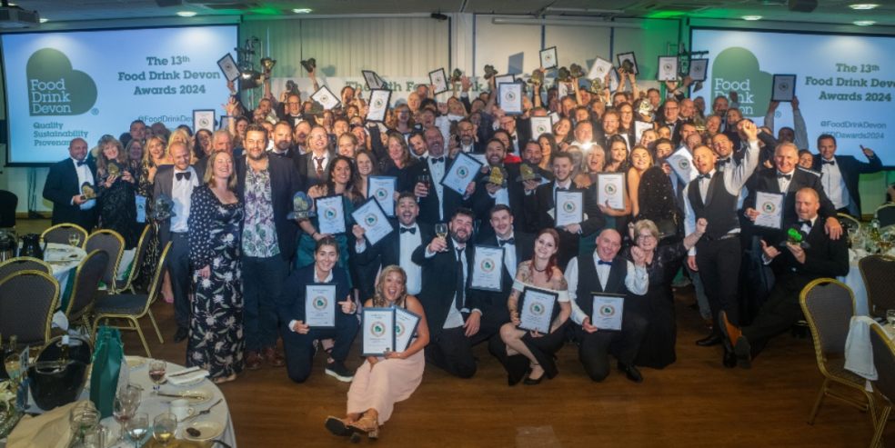 Pictured: 2024 Food Drink Devon Award Winners. Photo: Steve Haywood.