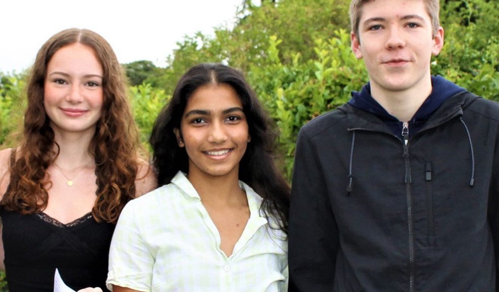 From L-R Zoe Housley, Thanushri Manoharan & Rowan Manning