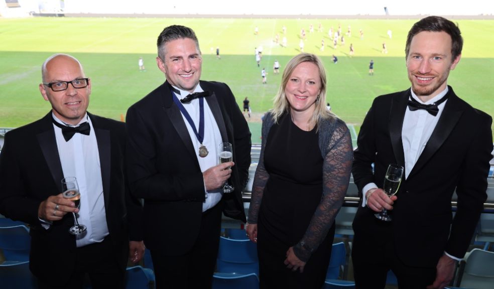 L – R: Mike O’Dowd-Jones – Somerset Council, David Watkins - Chair CIHT (SW), Nicky Clarke – CEO Balloons & Nik Bowyer – Associate Director, Aecom.