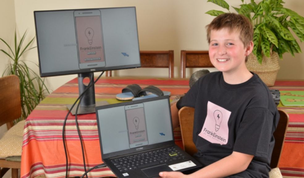 Otto Sutton has made it to the final of the BT Young Pioneer Award as part of Tech4Good 2021
