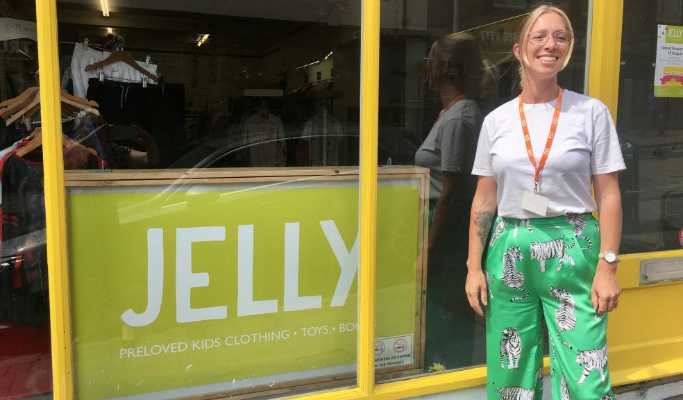 Ellie Taylor, ECI's Operations Manager outside Jelly
