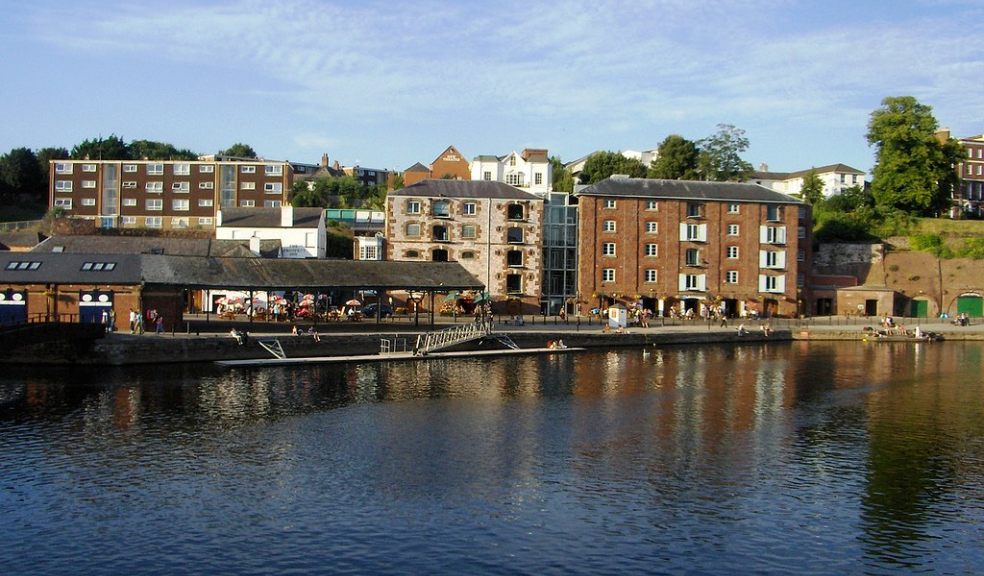 Exeter's historic Quayside