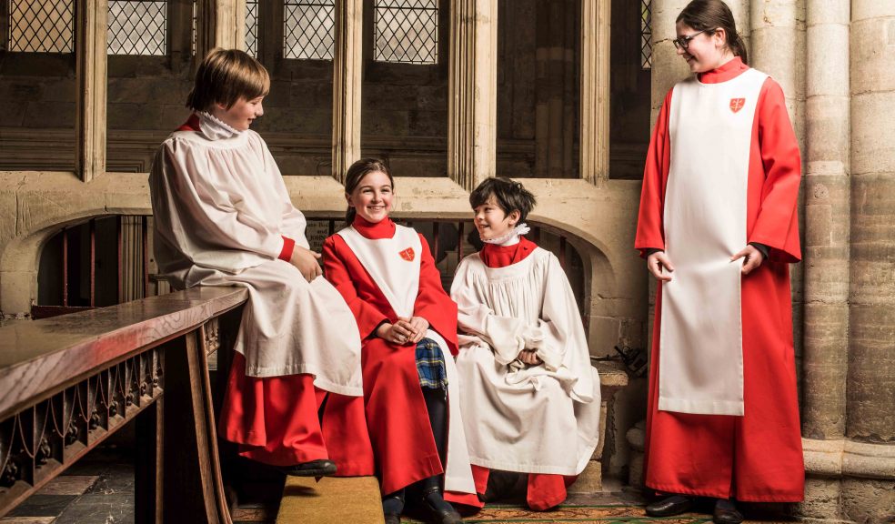 From choir stalls to concert platform - the Choristers of Exeter Cathedral