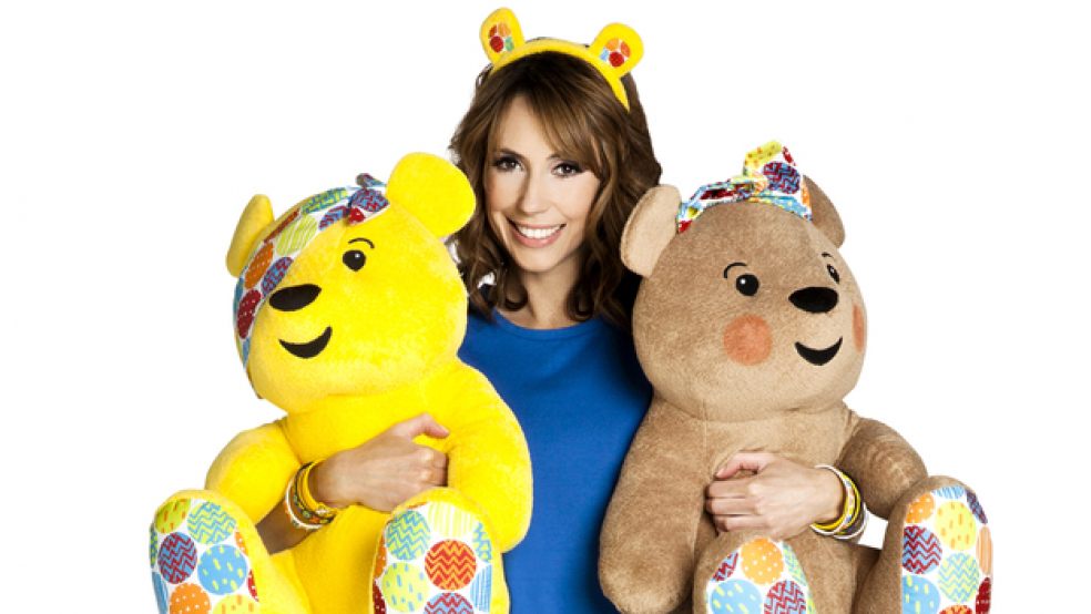 Alex Jones says "Let’s join together and raise as much money as possible for BBC Children in Need"