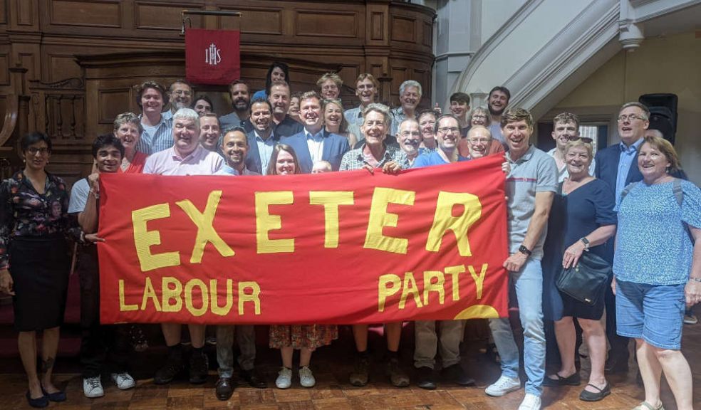 Exeter Labour select Steve Race. Image courtesy of Exeter Labour.