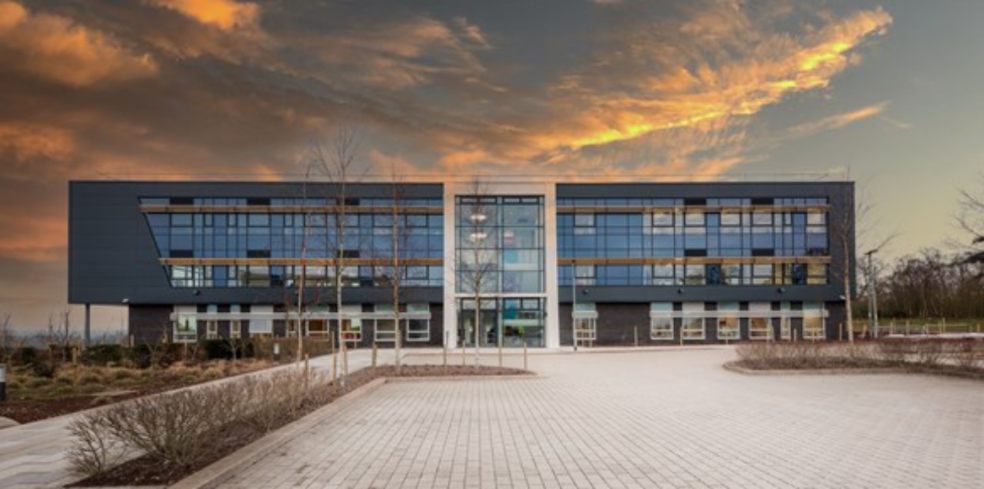 Exeter Science Park's award-winning Ada Lovelace Building - Net Zero Carbon in operation, an A+ energy performance rating and BREEAM Excellent. It’s home to Remit Zero, trailblazing product cyclo, an emission-free replacement for domestic, gas and oil-fired boilers. Photo credit: Andrew Butler