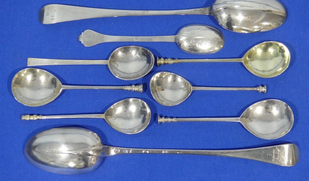 West Country silver spoons sold by Chilcotts Antique silver spoons