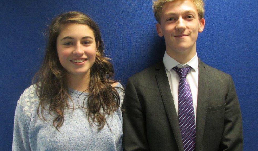 Abby Pelling and Tom Edgington