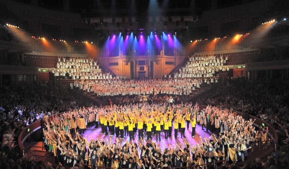 Theatretrain performing at the Royal Albert Hall