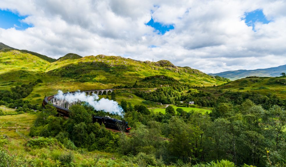 Stanier Black Five 44871, which can be regularly seen traversing the famous ‘Harry Potter’ Glenfinnan Viaduct in Scotland, joins Flying Scotsman on Cornwall and Devon tour this October