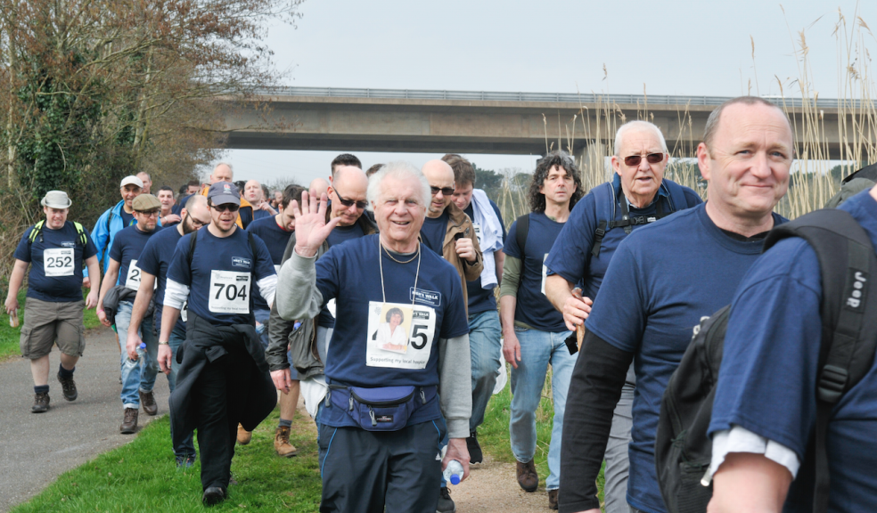 Jack Carter at Hospiscare's Men's Walk