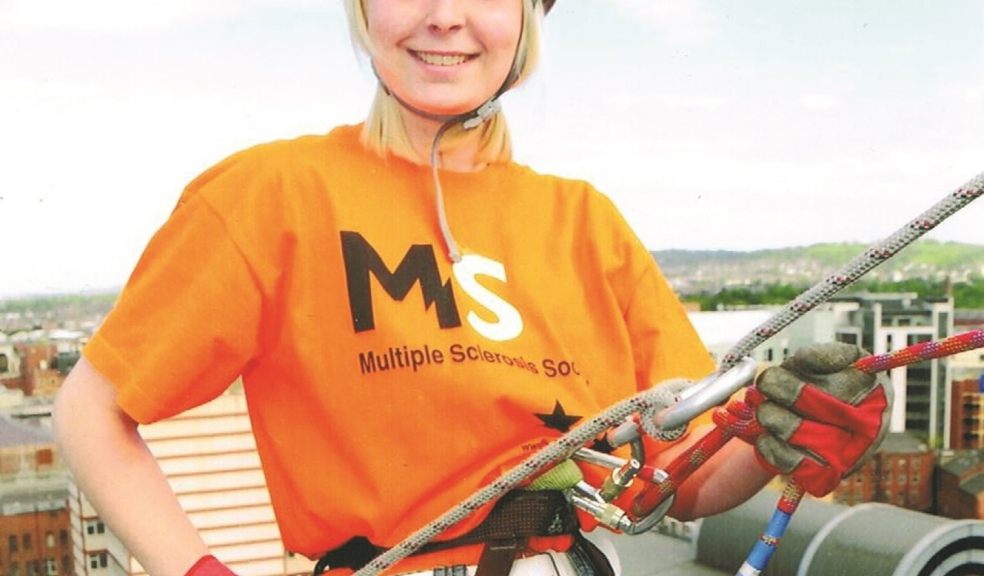 Princesshay hosts the MS Society Big Orange Drop Abseil