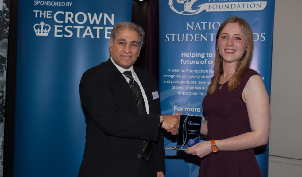 Asif Rangoonwala, Trustee and Director of the P1 Marine Foundation with Alice McNeal
