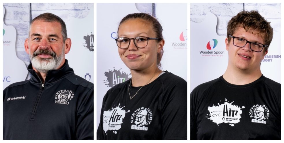 Left to right: Andy Bassett, Kaci Leworthy and Ryan Laffin