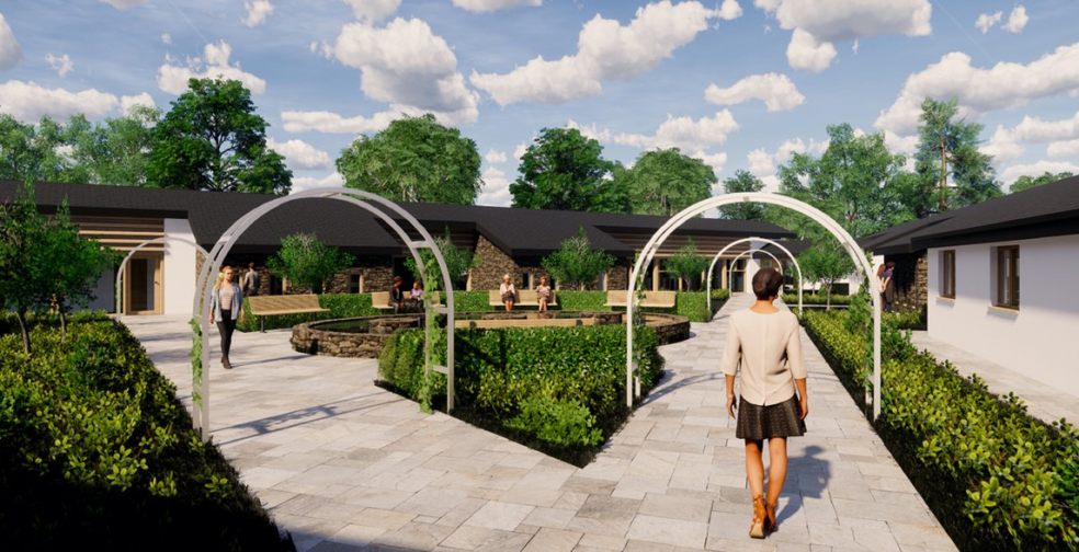 Artist's impression of the new garden. Photo: Bowker-Sadler