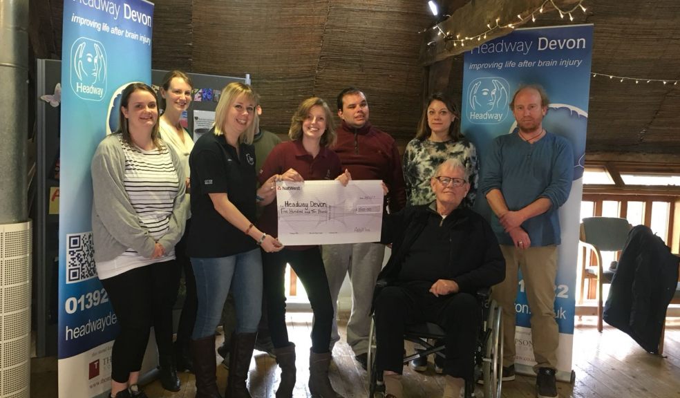 Ashill Inn support Headway Devon