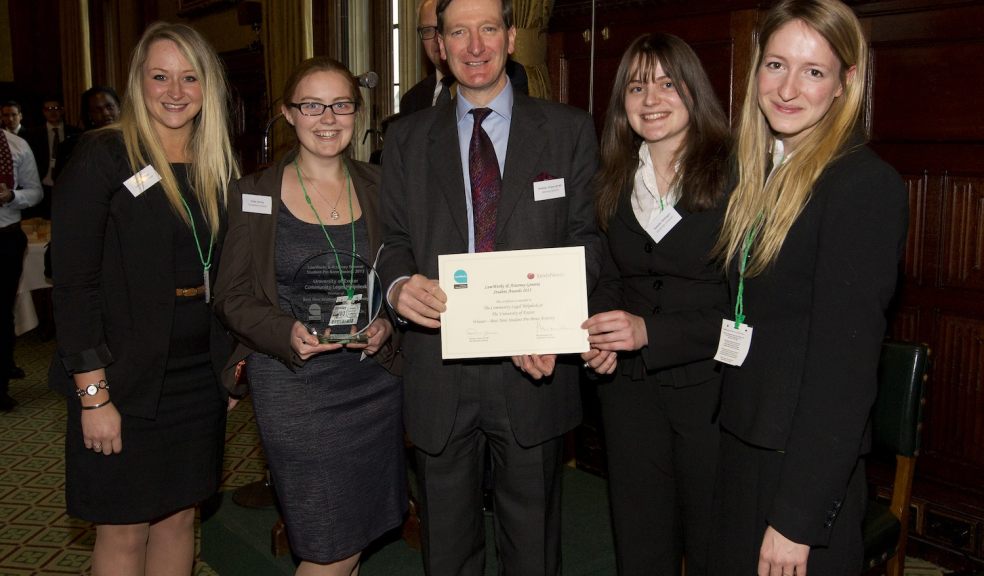 Laura Godfrey, Erika Borley, The Rt Hon Dominic Grieve QC MP, Natasha Bellinger, Charlotte Brasher