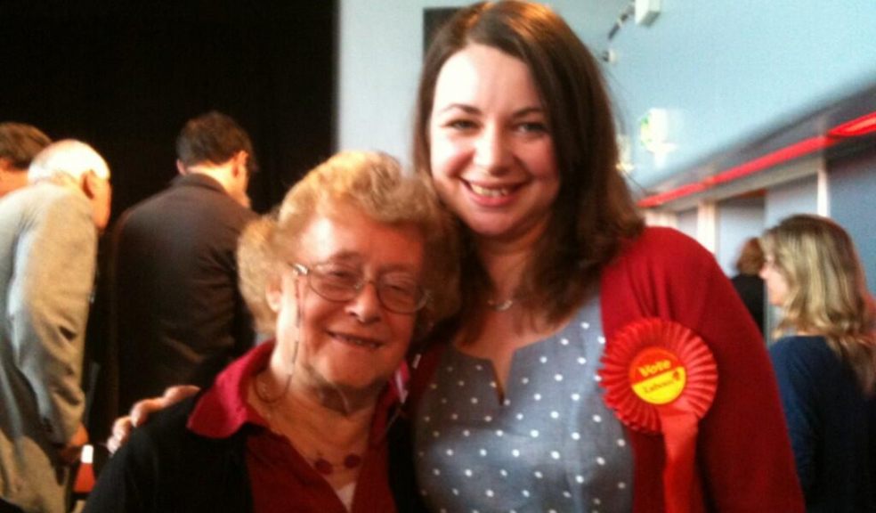 Labour's Saxon Spence and Emma Morse