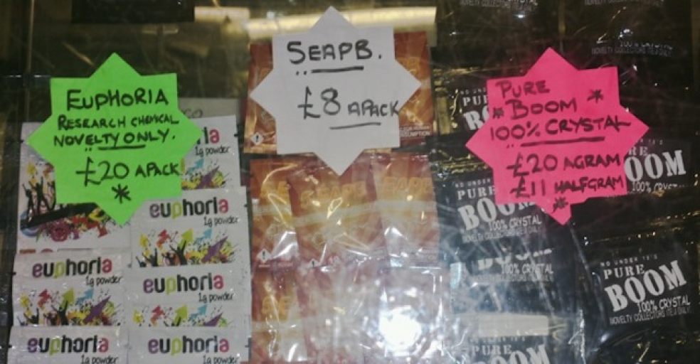 Tony Hogg is campaigning for action against the "threat" of 'head shops' and 'legal highs'