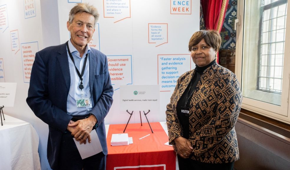 Ben Bradshaw MP with Professor Robin Pierce.