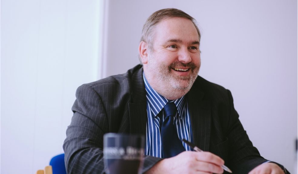 Solicitor Mark Ollier takes command on stage