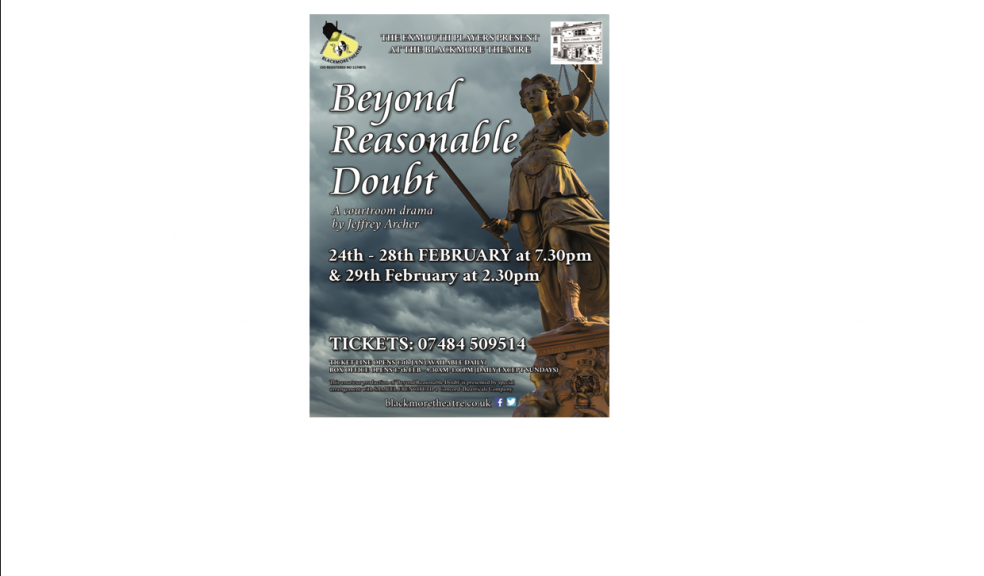 'Beyond Reasonable Doubt' Poster