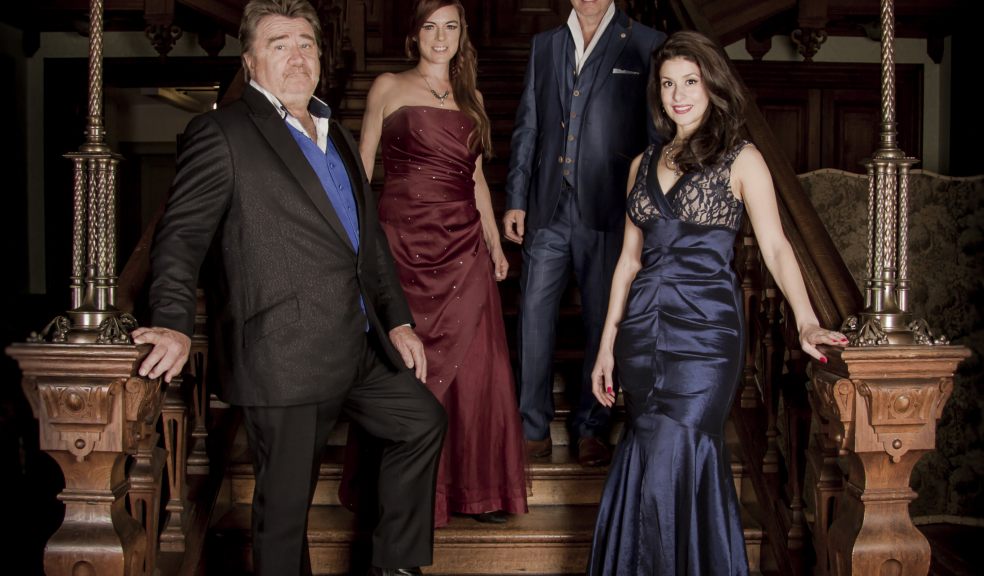 David Fawcett, Katie Leeming, Andy Reiss and Poppy Tierney