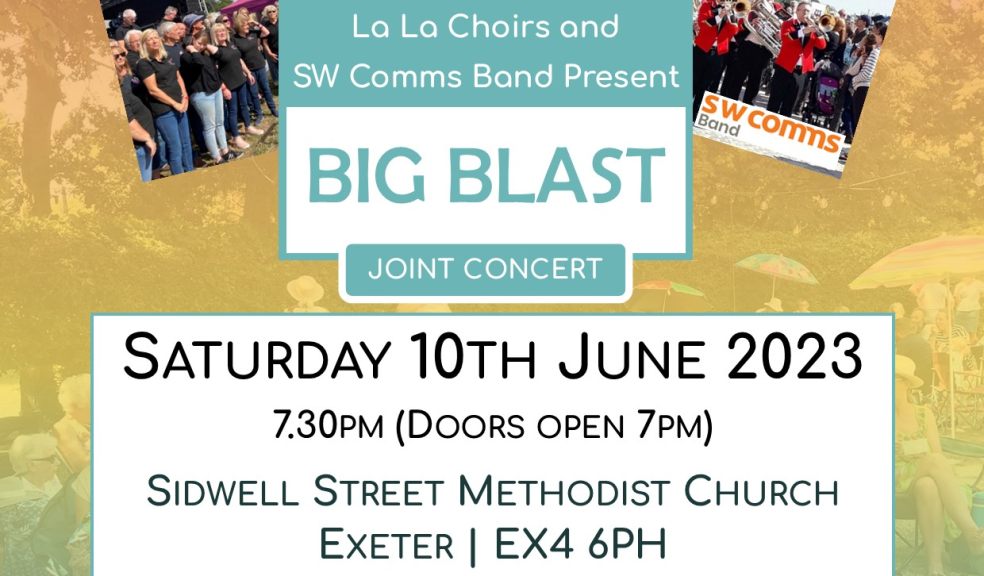 Big Blast concert poster