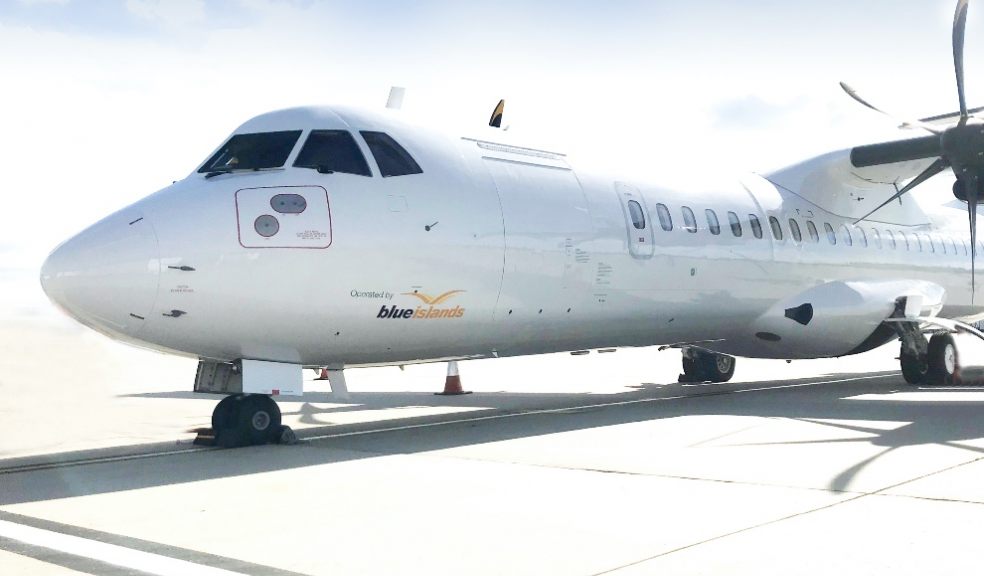 Blue Islands are flying to Manchester from Exeter Airport
