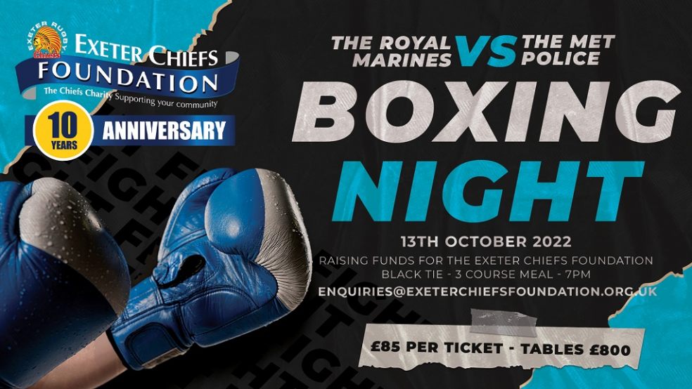 Charity Boxing Evening - Marines face The Met