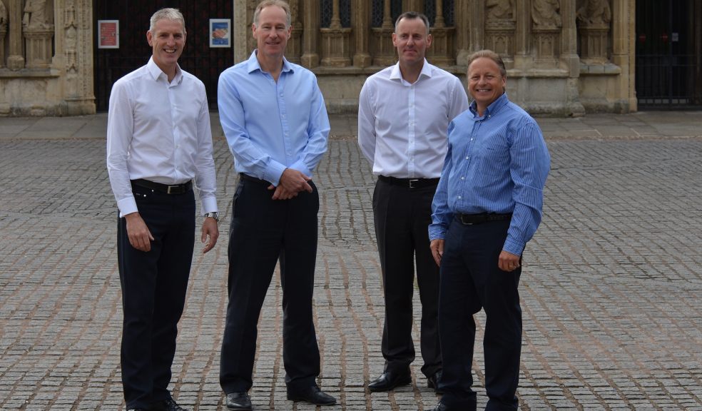 Photo from left: Clive Banks, Will Michelmore, Nick Sprague, Jerry Rihll