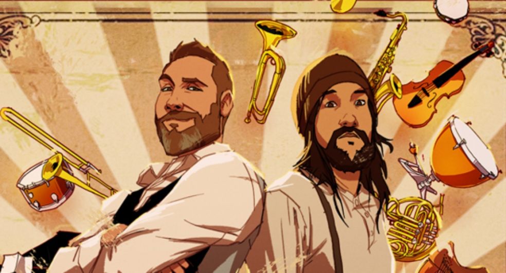 Buswell & Nyberg’s Spectacular Pop-Up Folk Orchestra, Sunday, Exeter Phoenix