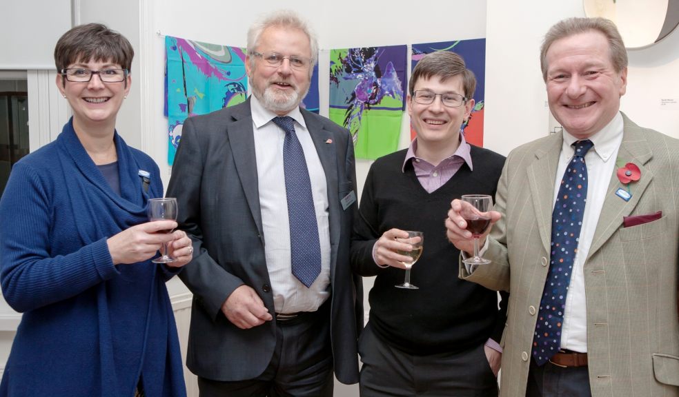 Everys’ client Liz Chilcott, solicitor Gordon Lee, associate Martin Justice and client Duncan Chilcott