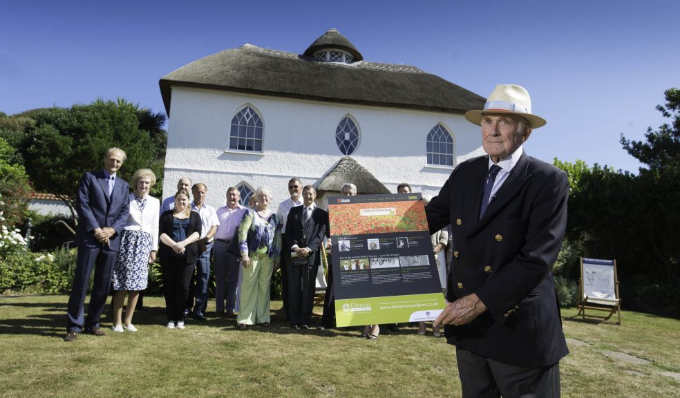 Lord Clinton officially opens Devon Remembers website