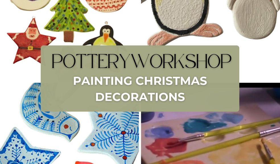Pottery Workshop: Paint Christmas Decorations