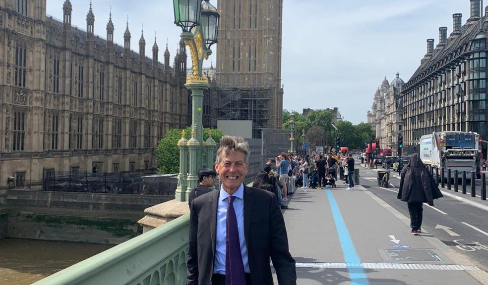 Exeter MP Ben Bradshaw walks a Mile with a Smile to raise awareness of Devon's unpaid carers 