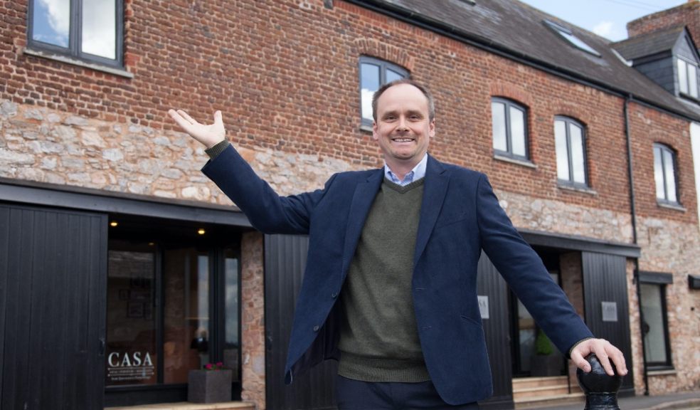 Gary Dixie who owns CASA with his brother in Topsham