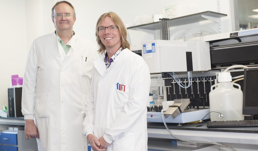 Centre Director Professor Nick Talbot (left) with Co-Director Professor John Terry.