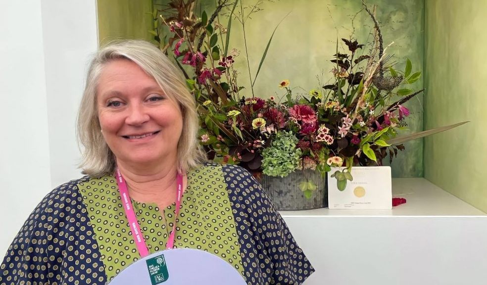 Amanda Randell-Cox has just received Gold at RHS Chelsea Flower Show