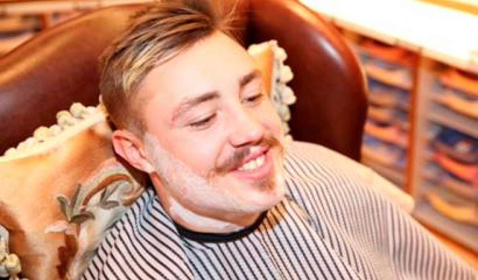 Exeter Chiefs and England International, Jack Nowell, opting for a traditional Connoisseur style of moustache