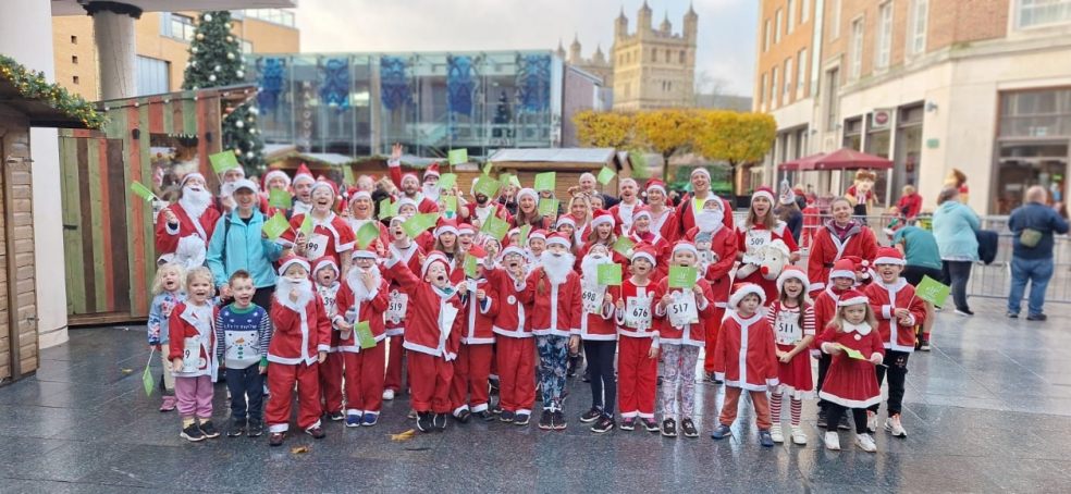 Christmas Santa Run. Photo: ELF.