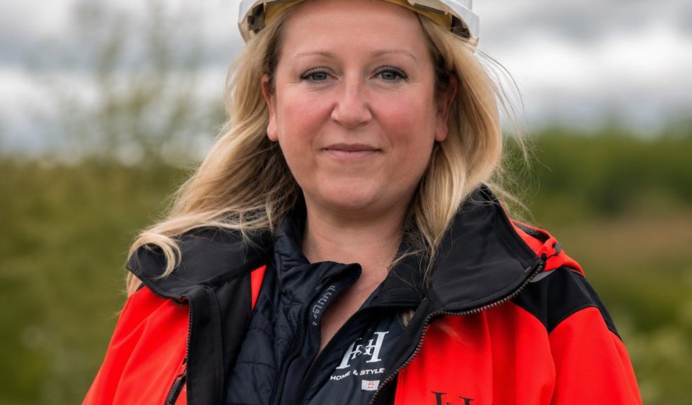 Claire, who launched her career in homebuilding through Women into Home Building as a single mum.