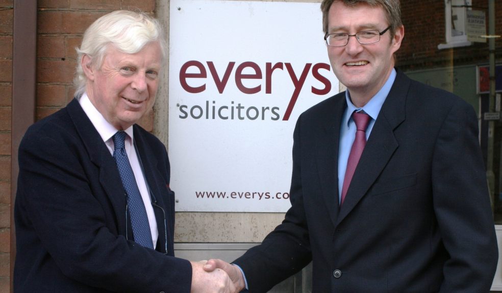 Clive Dixon and Peter Bridgwater at Everys in Exmouth