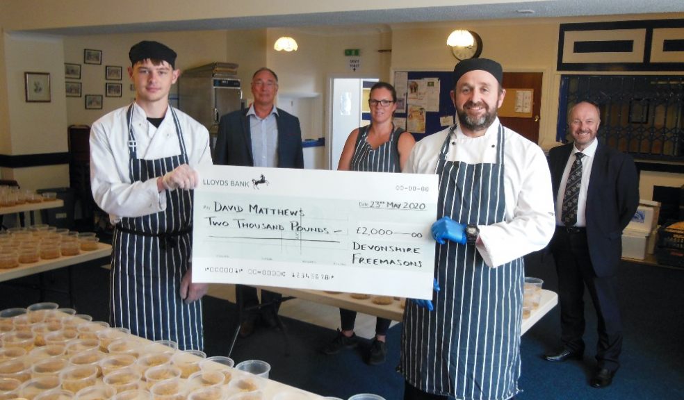 L-r: Bailey Matthews, Peter Keaty, Nicola Turner, David Matthews, Craig Cox.