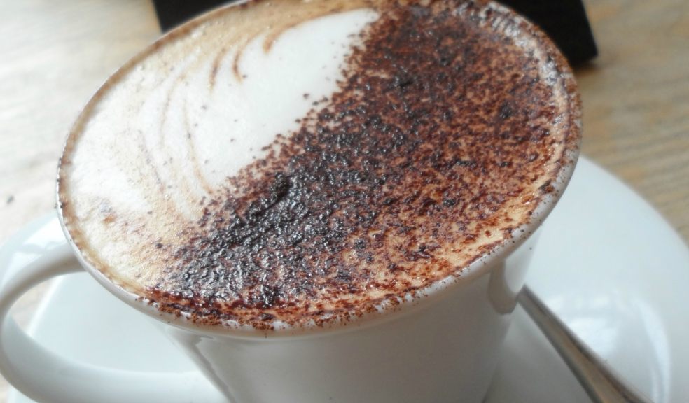 1 - Regular cappuccino, priced at £2.55