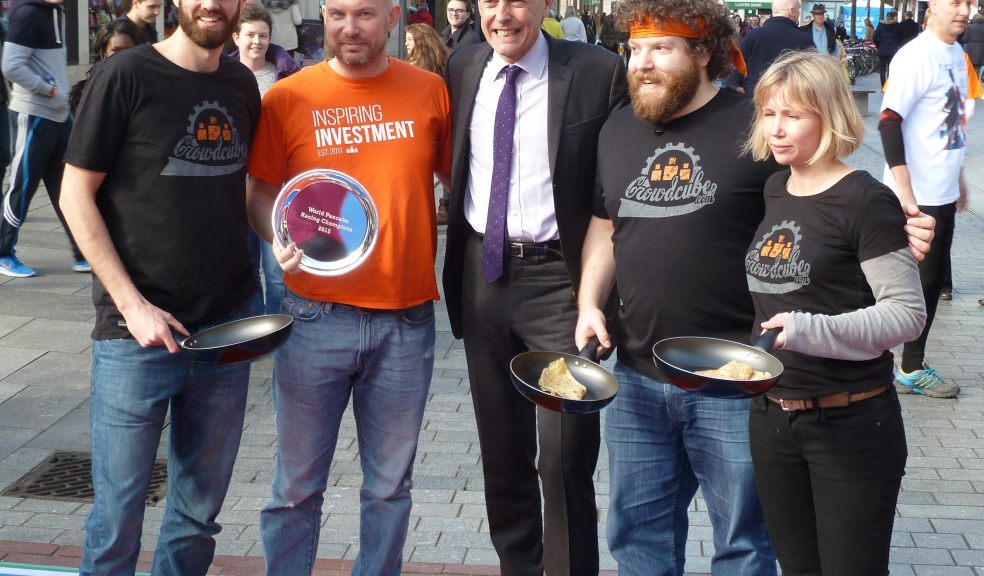 Winners Crowdcube with Ben Bradshaw MP