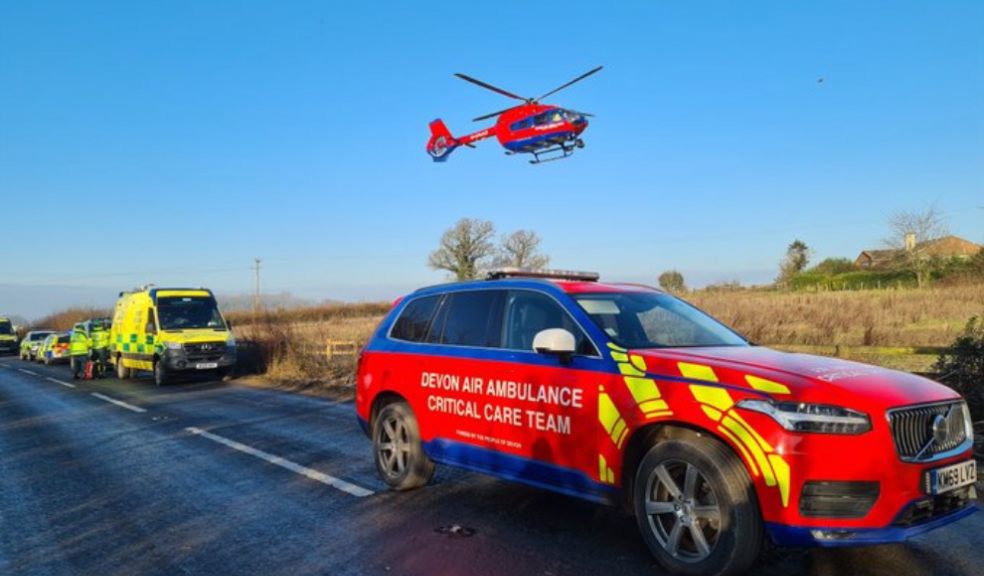 Devon Air Ambulance Celebrates First Anniversary of their Critical Care Cars